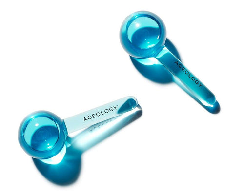 Aceology Blue Ice Globe Facial Massager
