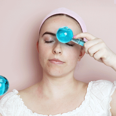 The Original Blue Ice Globe Facial Massager - Aceology