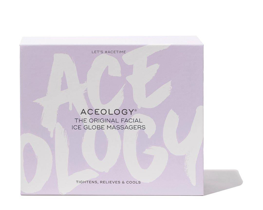 The Original Lilac Ice Globe Facial Massager - Aceology