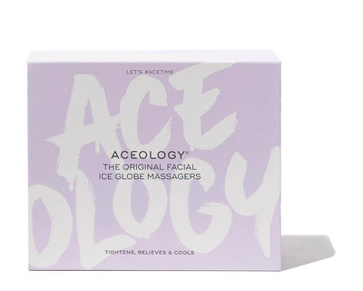 The Original Lilac Ice Globe Facial Massager - Aceology