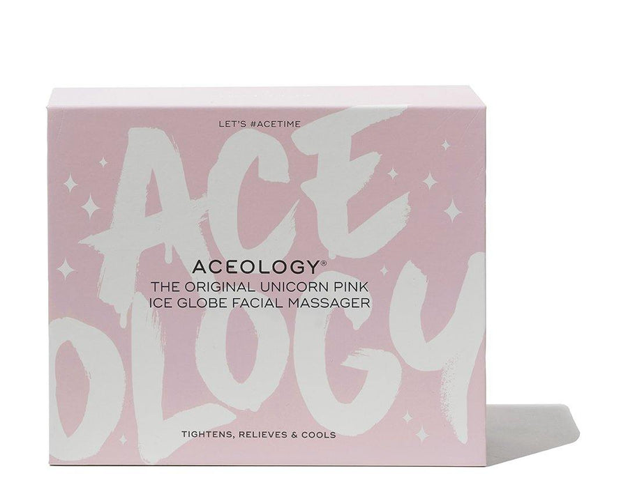 The Original Unicorn Pink Ice Globe Facial Massager - Aceology